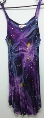 DRESS - Sequin in dark navy and purple. no 12 - Click Image to Close